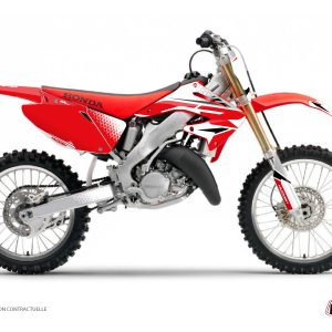 Kit Deco Moto Cross Nasting Honda 250 CR Blanc Rouge 2000-2001