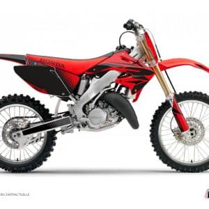 Kit Deco Moto Cross Nasting Honda 250 CR Rouge Noir 2002-2003