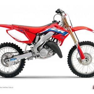 Kit Deco Moto Cross Works Honda 250 CR Bleu 2002-2003