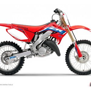 Kit Deco Moto Cross Works Honda 250 CR Bleu 2004-2007
