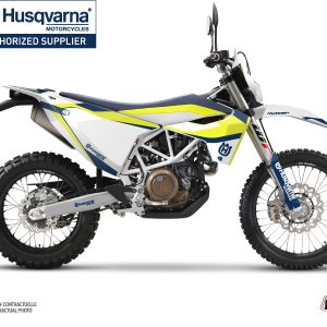 Kit Deco Moto Cross Legend Husqvarna 701 Enduro Bleu 2015-2022