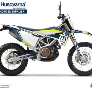 Kit Deco Moto Cross Nova Husqvarna 701 Enduro Bleu 2015-2022