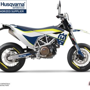 Kit Deco Moto Cross Heritage Husqvarna 701 Supermoto Jaune
