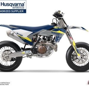 Kit Deco Moto Cross Orbit Husqvarna 450 FS Gris 2014-2015