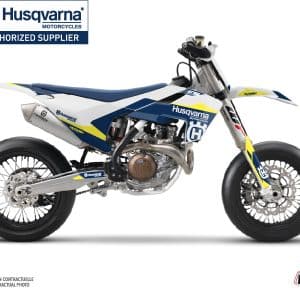 Kit Deco Moto Cross Orbit Husqvarna 450 FS Blanc 2016-2018
