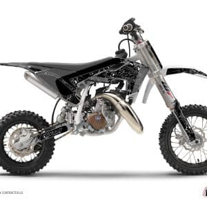 Kit Deco Moto Cross Zombies Dark Husqvarna TC 50 Noir 2017-2018