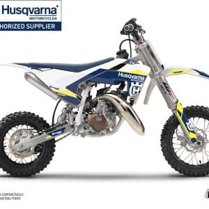 Kit Deco Moto Cross Orbit Husqvarna TC 50 Blanc 2019