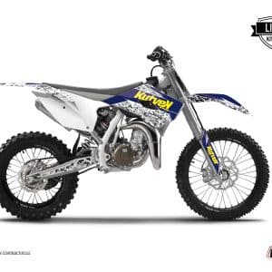 Kit Deco Moto Cross Predator Husqvarna TC 85 Violet Jaune 2015-2017
