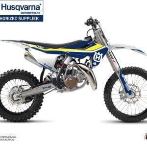 Kit Deco Moto Cross Legend Husqvarna TC 85 Bleu 2018-2023