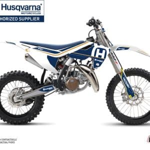 Kit Deco Moto Cross Heritage Husqvarna TC 85 Blanc 2018-2023