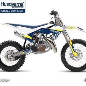 Kit Deco Moto Cross Orbit Husqvarna TC 85 Blanc 2018-2023