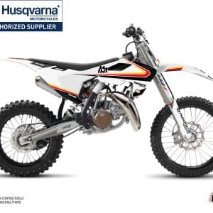 Kit Deco Moto Cross Legacy Husqvarna TC 85 Noir Jaune 2018-2023