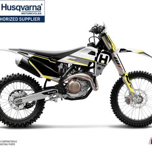 Kit Deco Moto Cross Nova Husqvarna TC 125 Noir 2016-2018