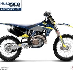 Kit Deco Moto Cross Orbit Husqvarna TC 125 Gris 2019-2022