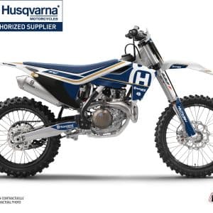 Kit Deco Moto Cross Heritage Husqvarna FC 250 Blanc 2019-2022