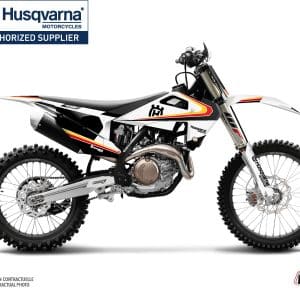 Kit Deco Moto Cross Legacy Husqvarna FC 250 Noir Jaune 2019-2022