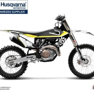Kit Deco Moto Cross Legend Husqvarna FC 350 Noir 2019-2023