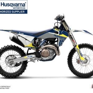 Kit Deco Moto Cross Orbit Husqvarna FC 350 Gris 2019-2023