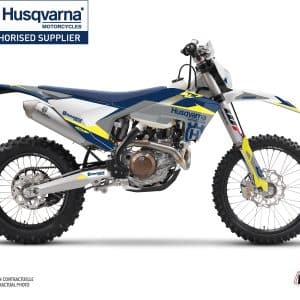 Kit Deco Moto Cross Orbit Husqvarna 125 TE Gris 2015