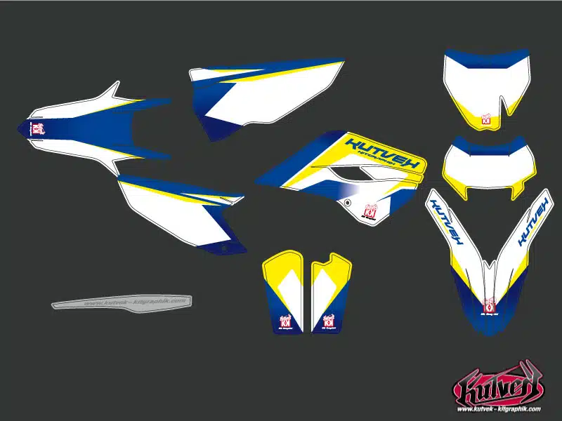 Kit Deco Moto Cross Assault Husqvarna 125 TE 2015 – Image 2