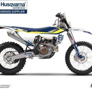 Kit Deco Moto Cross Legend Husqvarna TC 250 Bleu 2017-2019