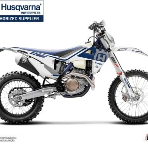 Kit Deco Moto Cross Heritage Husqvarna 250 FE Blanc Gris 2016