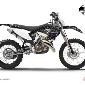 Kit Deco Moto Cross Zombies Dark Husqvarna 350 FE Noir 2014