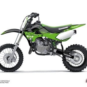 Kit Deco Moto Cross Claw Kawasaki 65 KX Noir 2000-2023