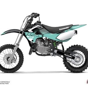 Kit Deco Moto Cross Claw Kawasaki 65 KX Turquoise 2000-2023