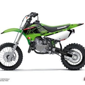 Kit Deco Moto Cross Live Kawasaki 65 KX Vert 2000-2023