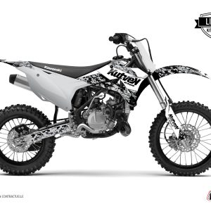Kit Deco Moto Cross Predator Kawasaki 85 KX Blanc 2002-2013