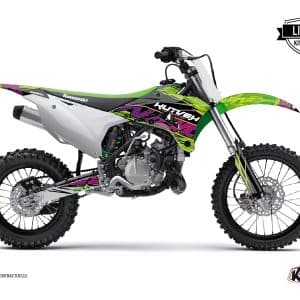 Kit Deco Moto Cross Eraser Kawasaki 85 KX Vert 2022-2023