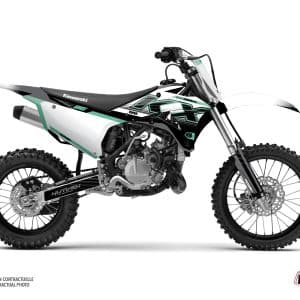Kit Deco Moto Cross Live Kawasaki 85 KX Turquoise 2022-2023