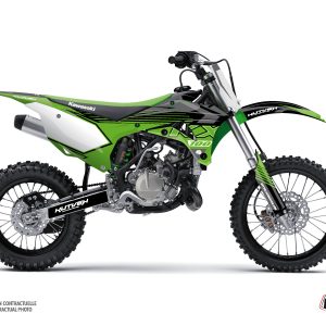 Kit Deco Moto Cross Claw Kawasaki 100 KX Noir 1998-2013