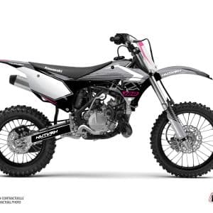 Kit Deco Moto Cross Claw Kawasaki 100 KX Gris 1998-2013