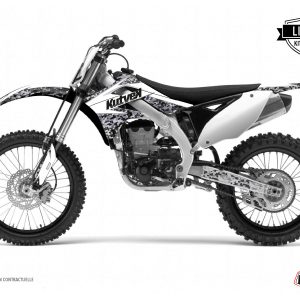 Kit Deco Moto Cross Predator Kawasaki 125 KX Blanc 2003