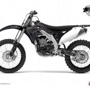 Kit Deco Moto Cross Zombies Dark Kawasaki 125 KX Noir 2003