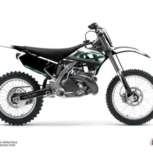 Kit Deco Moto Cross Live Kawasaki 125 KX Turquoise 2003