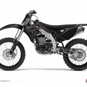 Kit Deco Moto Cross Zombies Dark Kawasaki 250 KX Noir LIGHT 2003