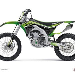 Kit Deco Moto Cross Stage Kawasaki 250 KX Vert LIGHT 2004-2008