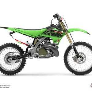 Kit Deco Moto Cross Live Kawasaki 250 KX Vert 2004-2008