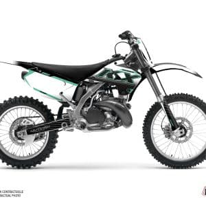 Kit Deco Moto Cross Live Kawasaki 250 KX Turquoise 2004-2008