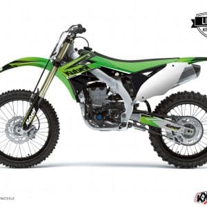 Kit Deco Moto Cross Stage Kawasaki 250 KXF Vert 2013-2016