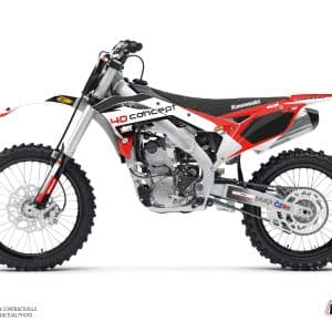 Kit Deco Moto Cross Replica BOS Kawasaki 250 KXF 2017-2020