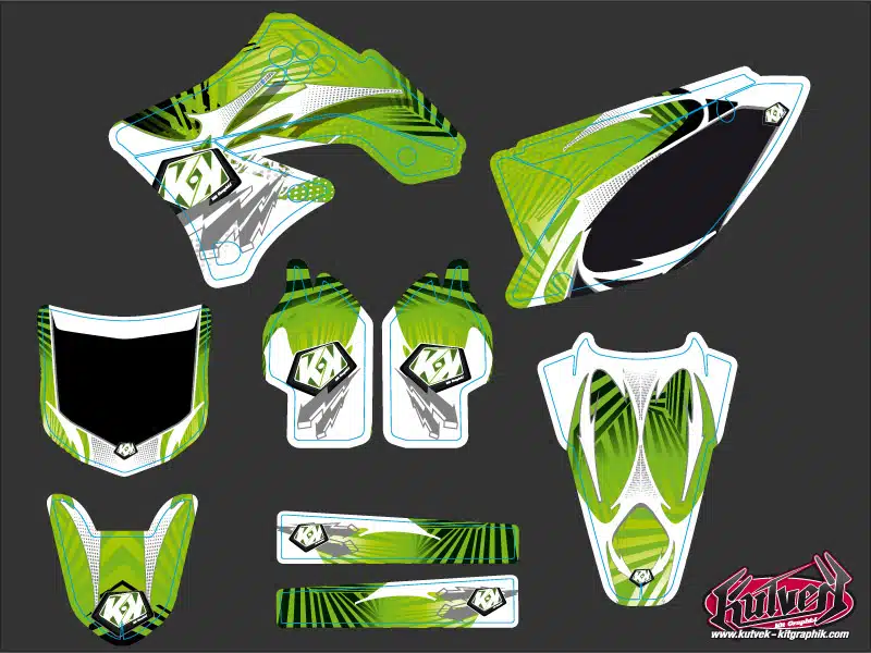 Kit Deco Moto Cross Graff Kawasaki 250 KXF 2017-2020 – Image 2