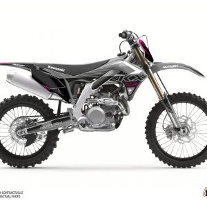 Kit Deco Moto Cross Claw Kawasaki 250 KXF Gris 2021-2023