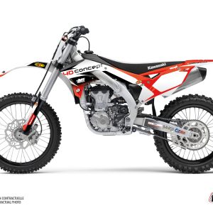 Kit Deco Moto Cross Replica BOS Kawasaki 450 KXF 2013-2015