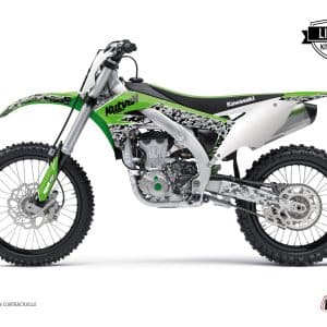 Kit Deco Moto Cross Predator Kawasaki 450 KXF Vert 2013-2015