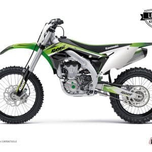 Kit Deco Moto Cross Stage Kawasaki 450 KXF Vert 2013-2015