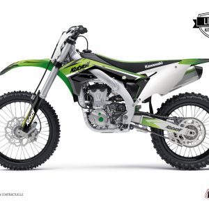 Kit Deco Moto Cross Stage Kawasaki 450 KXF Vert 2019